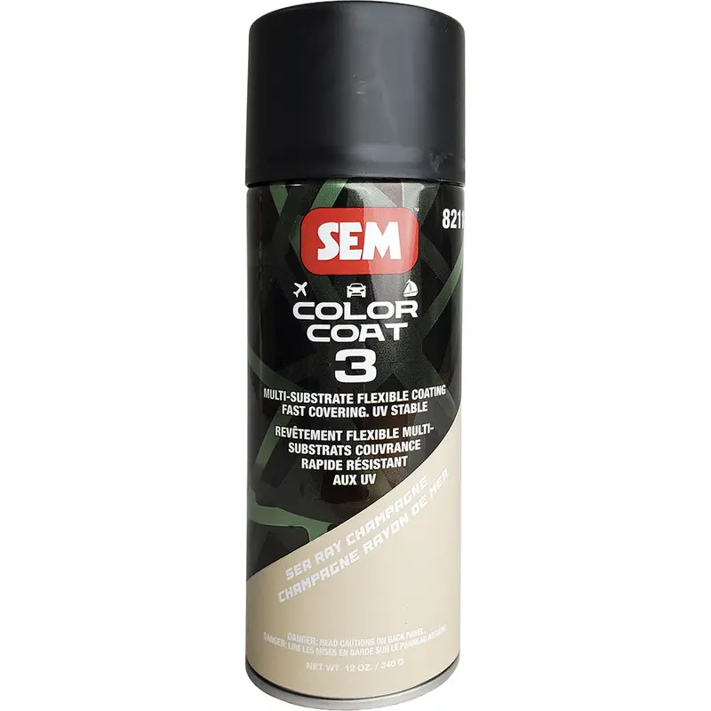 Sem Color Coat 3 Marine Paint In Sea Ray Champagne – 12 Oz Can [82113] 1