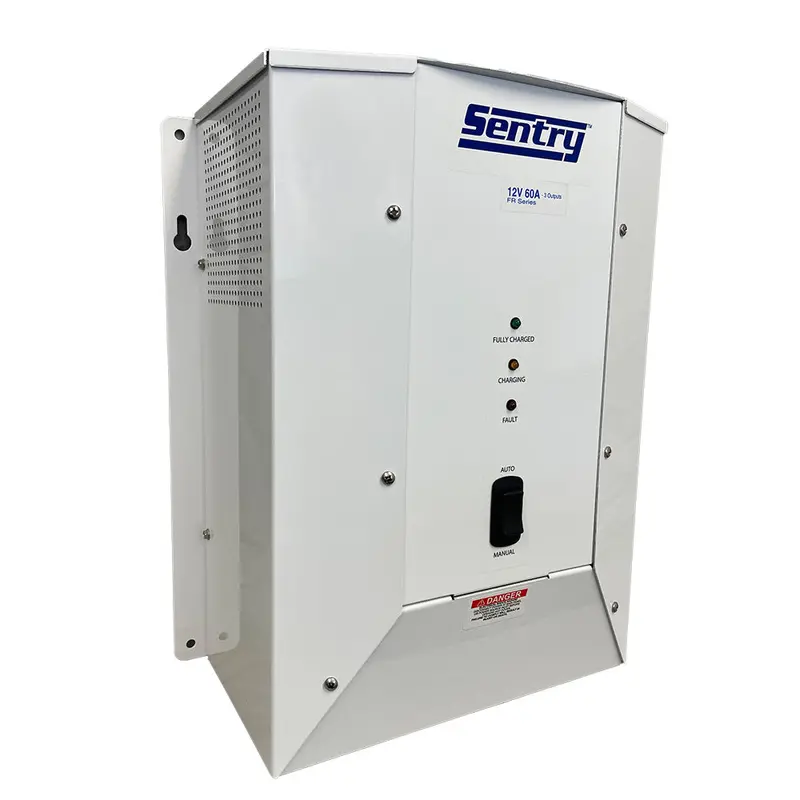 Sentry Sfr1260/3X 12V 60A 3-Bank Marine Battery Charger – Dual Voltage Input 1