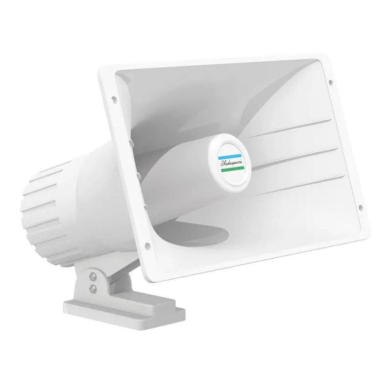 Shakespeare Hs-40 High-Output Loud Hailer Horn With Adjustable Swivel Bracket 1
