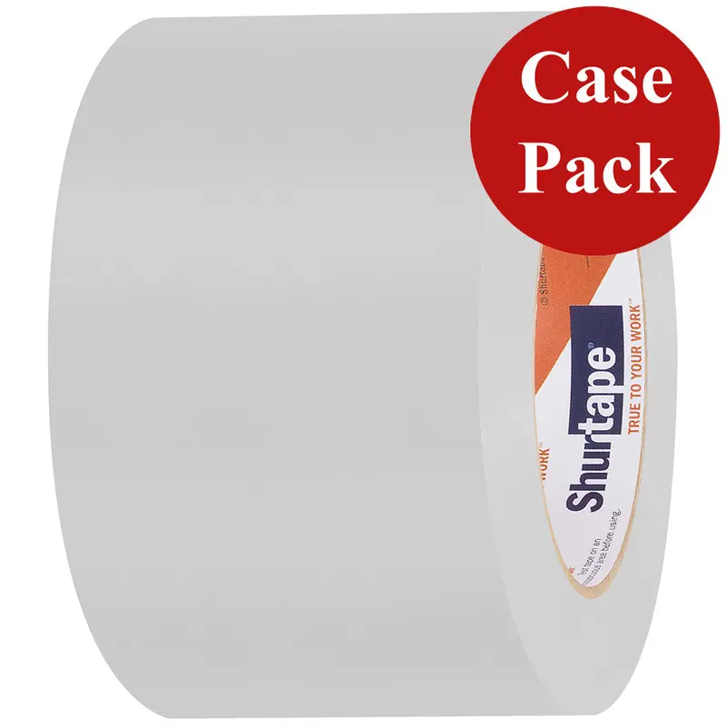 Shurtape 105747C Uv-Resistant Marine Hull Tape – 72Mm × 33M, White Straight Edge (Case Of 16) 1