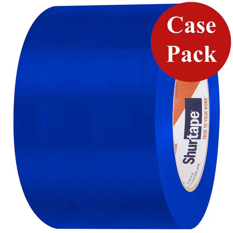 Shurtape 105748C Uv-Resistant Marine Hull Tape – 72Mm × 33M, Blue Straight Edge (Case Of 16) 1