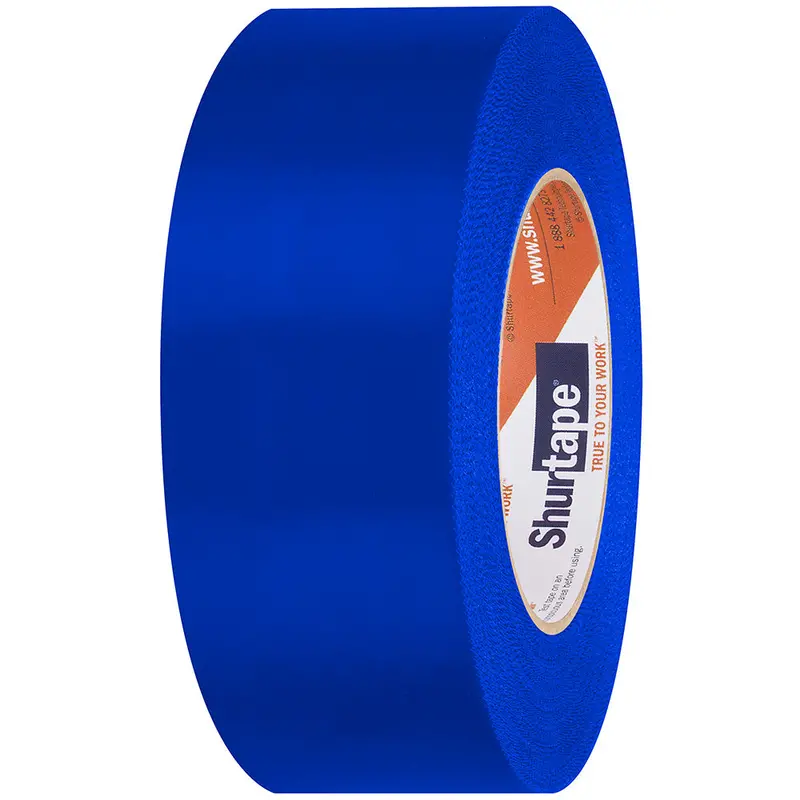 Shurtape Marine-Grade Uv-Resistant Heat Shrink Tape – 48Mm × 55M Blue Roll, Serrated Edge [105732] 1