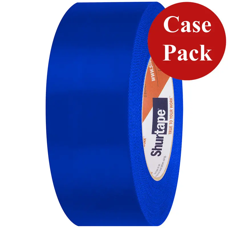 Shurtape Marine-Grade Uv-Resistant Heat Shrink Tape – 48Mm × 55M Blue Roll, Serrated Edge (Case Of 24) [105732C] 1
