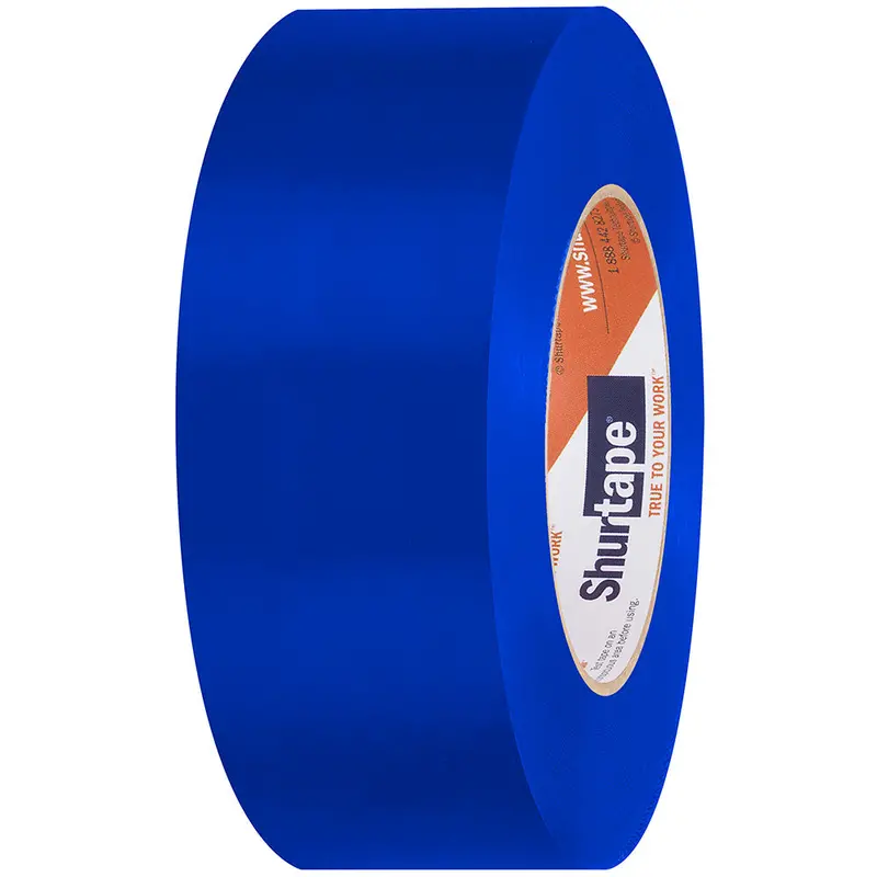 Shurtape Marine-Grade Uv-Resistant Heat Shrink Tape – 48Mm × 55M Blue Roll, Straight Edge [105731] 1