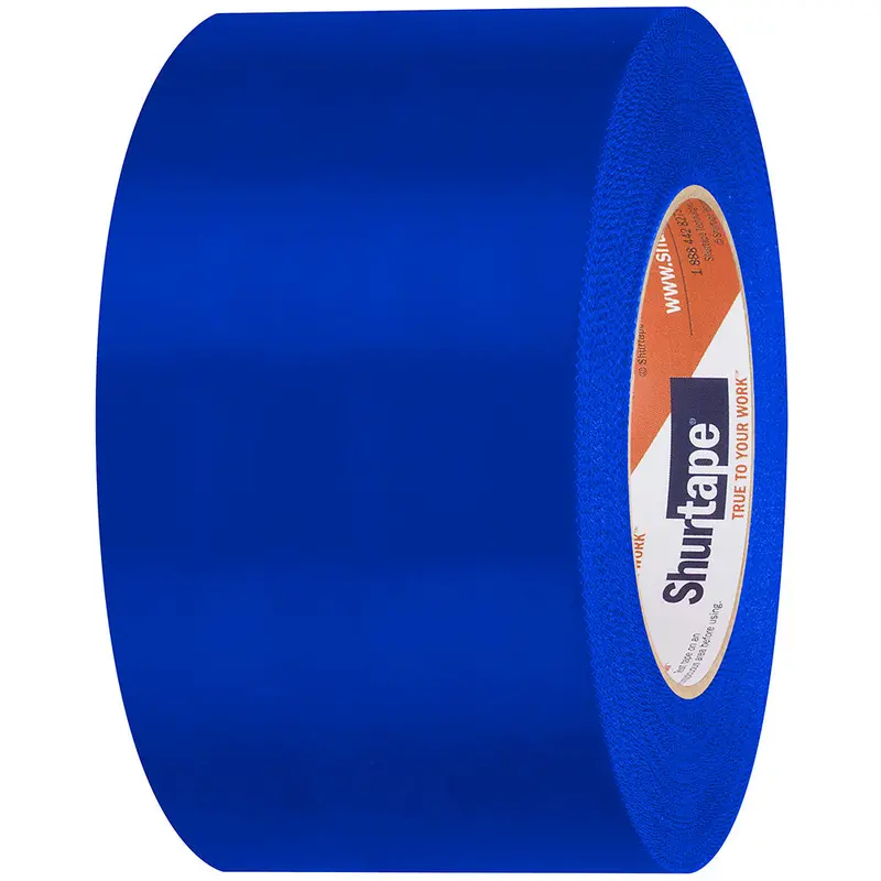 Shurtape Marine-Grade Uv-Resistant Heat Shrink Tape – 72Mm × 55M Blue Roll, Serrated Edge [105742] 1