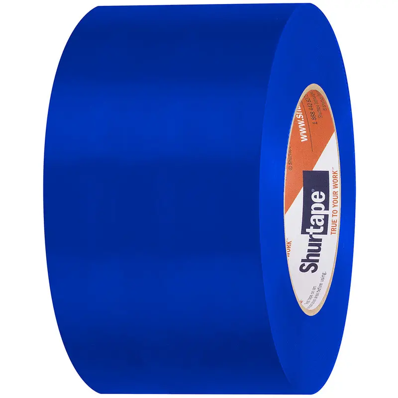 Shurtape Marine-Grade Uv-Resistant Heat Shrink Tape – 72Mm × 55M Blue Roll, Straight Edge [105739] 1