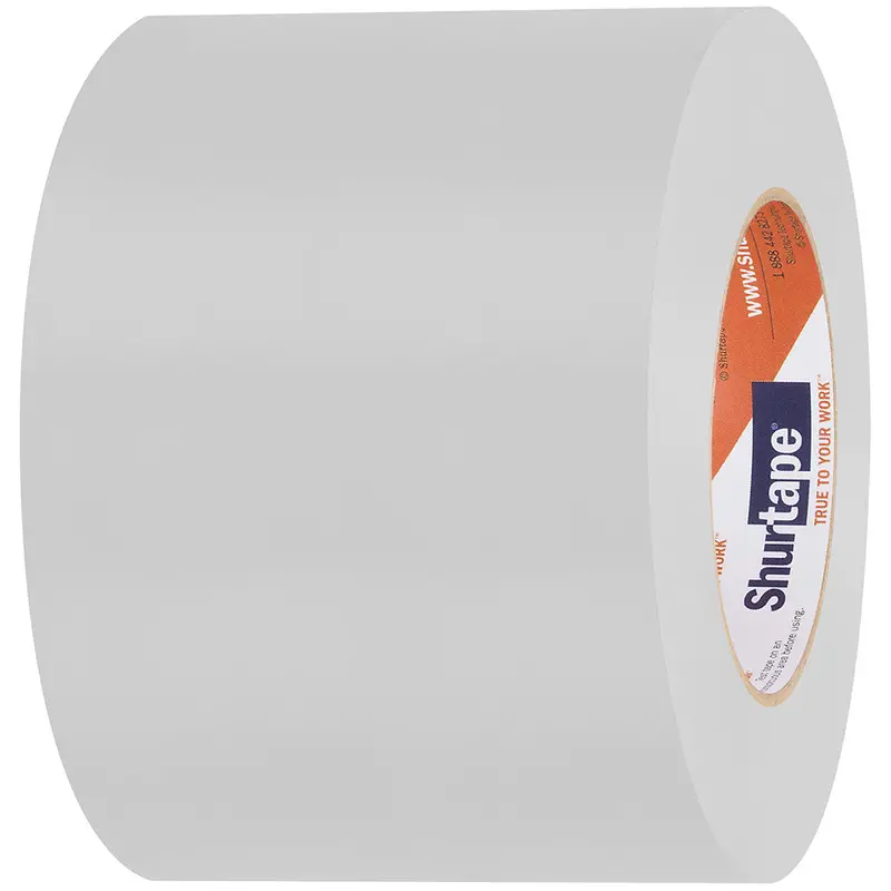 Shurtape Marine-Grade Uv-Resistant Heat Shrink Tape – 96Mm × 55M White Roll, Straight Edge [105734] 1