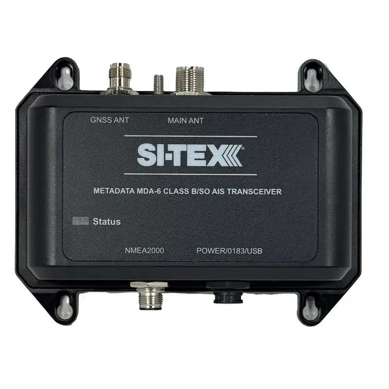 Si-Tex Mda-6 Class B/So Ais Transceiver – 5W Sotdma With Bluetooth, Wi-Fi & Nmea 0183 Support 1