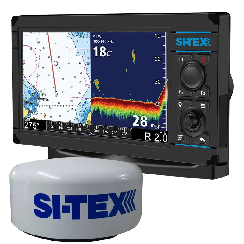 Si-Tex Navpro 900F Radar System – 20" Hi-Res Radome With Mds-15 Wifi Module & 15M Cable 1