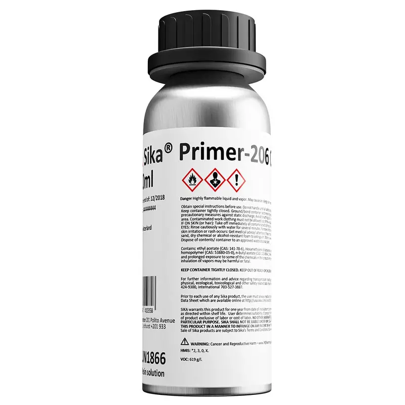 Sika Primer-206 G+P Black Surface Activator – 250Ml Bottle [91572] 1