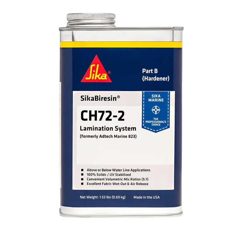 Sika Sikabiresin Ch72-2 Medium-Cure Epoxy Resin – Pale Amber, Quart Container 1