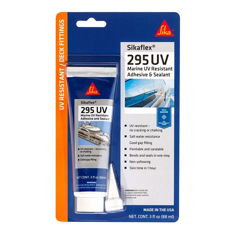 Sika Sikaflex-295 Uv White Polyurethane Sealant – 10Oz Tube With Nozzle, Uv-Stable [769] 1