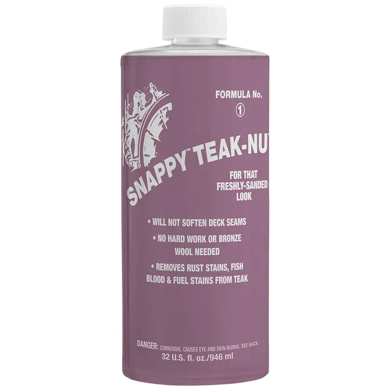 Snappy Teak-Nu Formula No. 1 Wood Restorer – 32-Ounce Bottle [Stn-Q1] 1