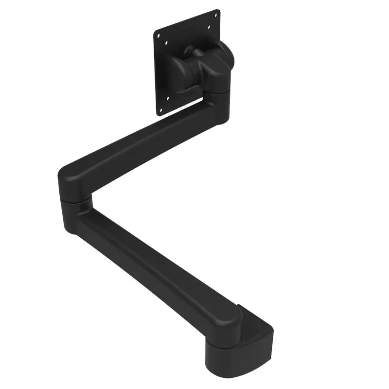 Southco Av-D32 Wall-Mount Dual-Arm Tilt & Swivel Head Assembly – Black 1