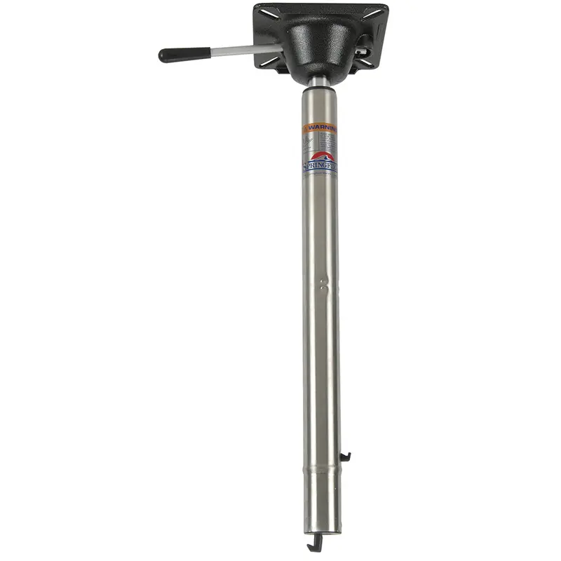 Springfield Spring-Lock Power-Rise Adjustable Stand-Up Pedestal – Stainless Steel [1642008] 1