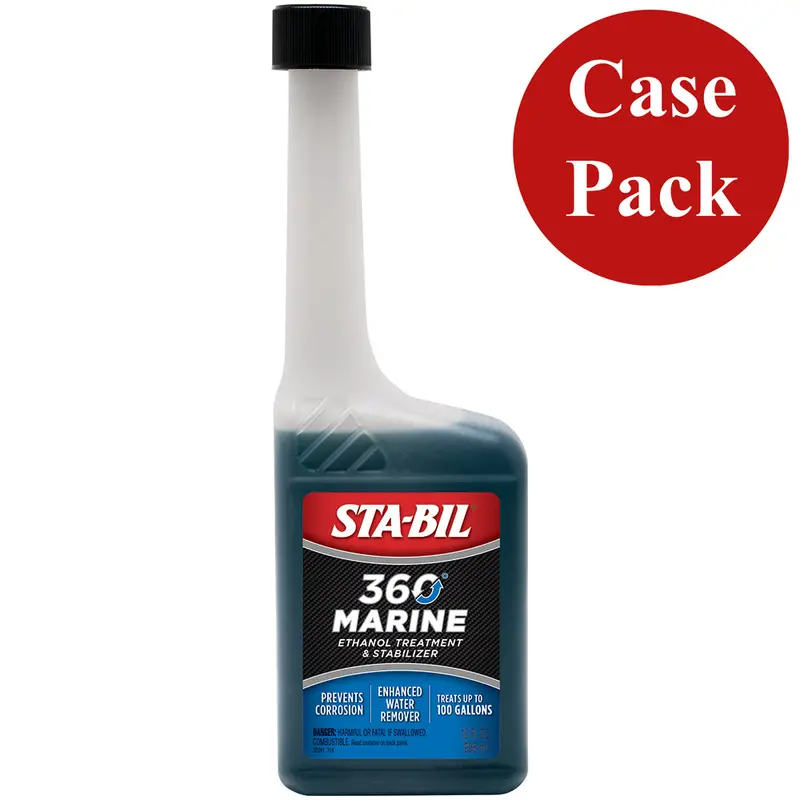 Sta-Bil 360° Marine Fuel Stabilizer – 10 Oz Case (12 Bottles) [22241Case] 1
