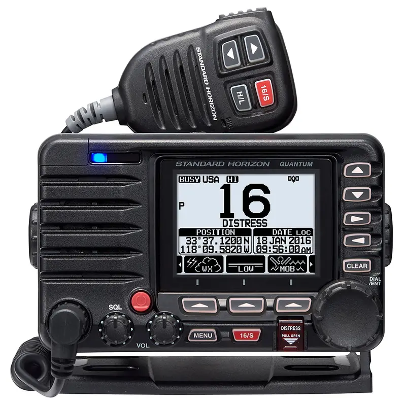 Standard Horizon Gx6000 Quantum – 25W Fixed-Mount Marine Vhf Radio With Nmea 2000 & Built-In Ais Receiver 1