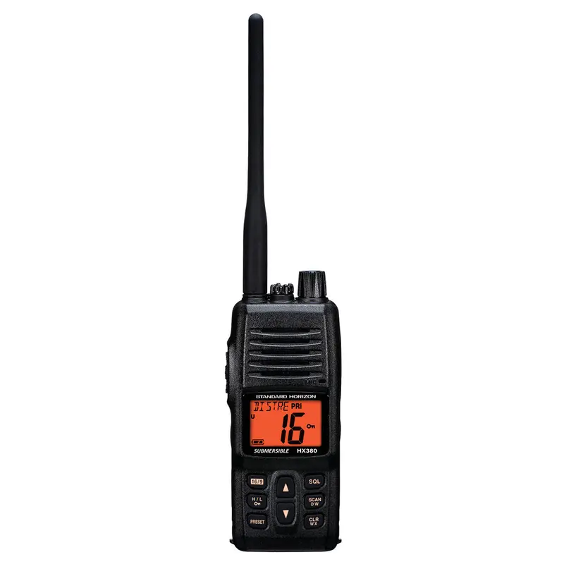 Standard Horizon Hx380 – 5W Submersible Ipx7 Marine Vhf Handheld With Lmr Channels 1