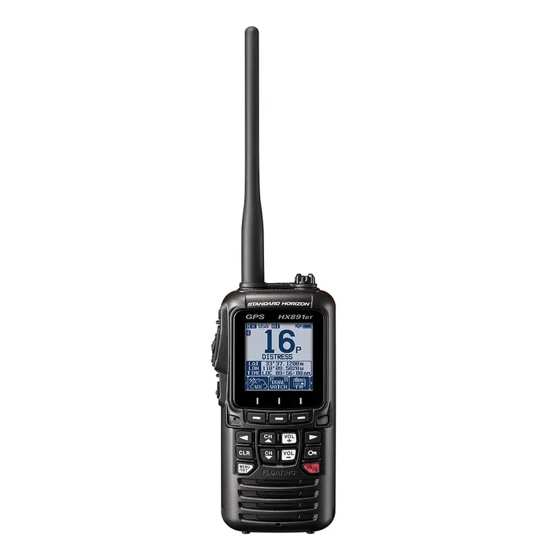 Standard Horizon Hx891Bt Handheld Vhf Radio – Bluetooth, Black Housing (Hx891Btbk) 1