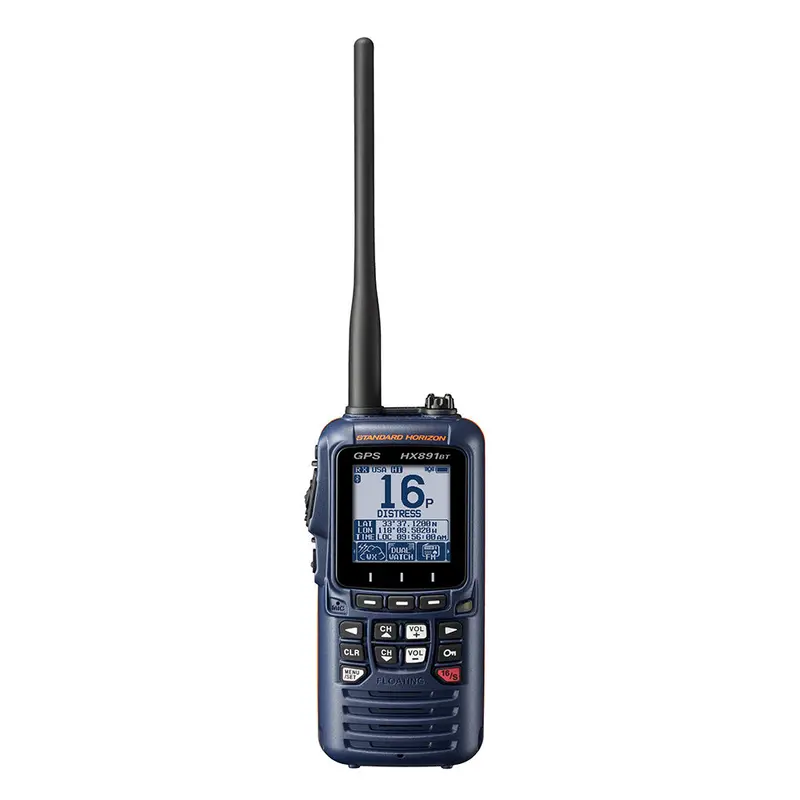 Standard Horizon Hx891Bt Handheld Vhf Radio – Bluetooth, Navy Blue (Hx891Btnb) 1