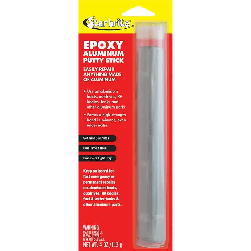 Star Brite Epoxy Aluminum Repair Putty Stick – 4 Oz [87004] 1