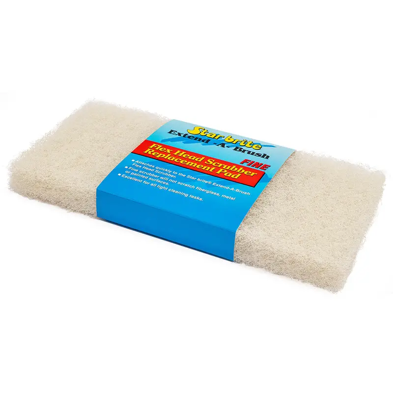Star Brite Fine-Texture White Large Scrub Pad – 40125 1