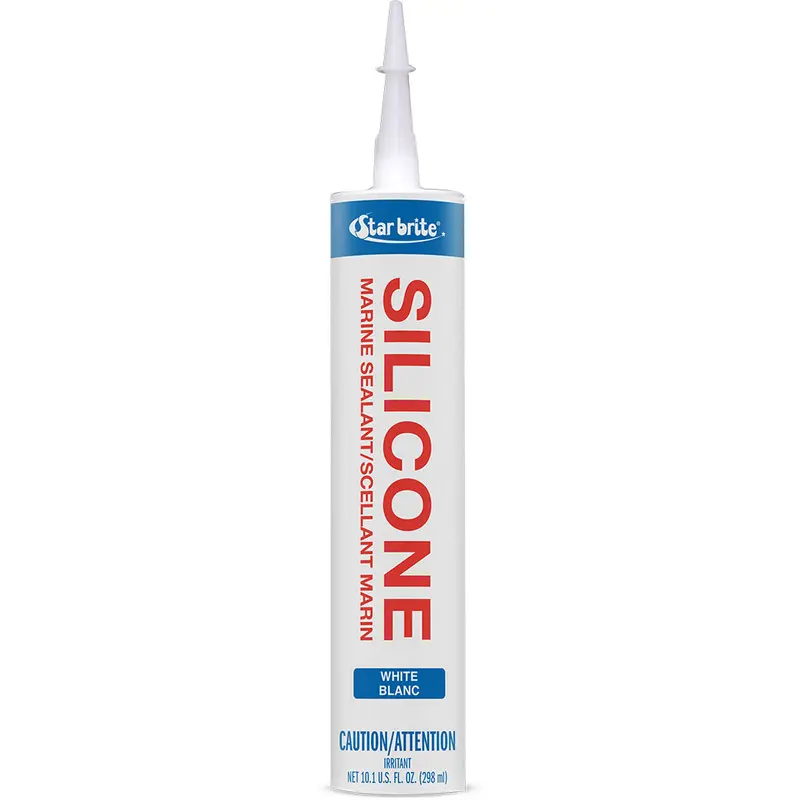 Star Brite Marine-Grade Silicone Sealant – White, Non-Sag, 10.3 Oz [82121] 1