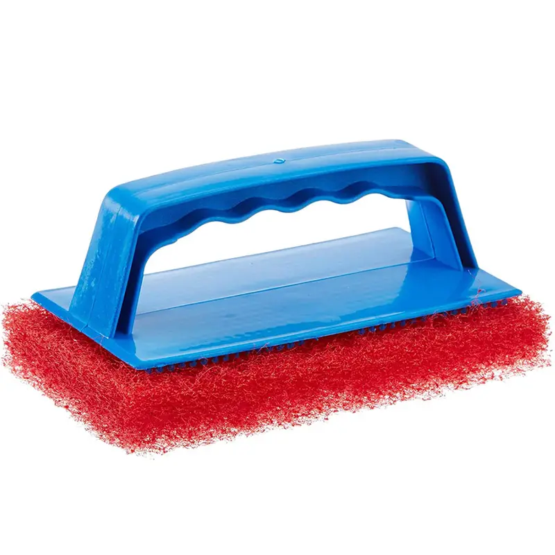 Star Brite Medium-Grade Red Scrub Pad With Interchangeable Handle – 40130 1