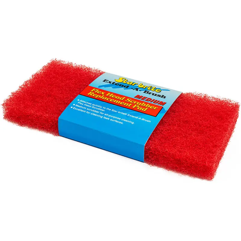 Star Brite Medium-Texture Red Large Scrub Pad – 40126 1