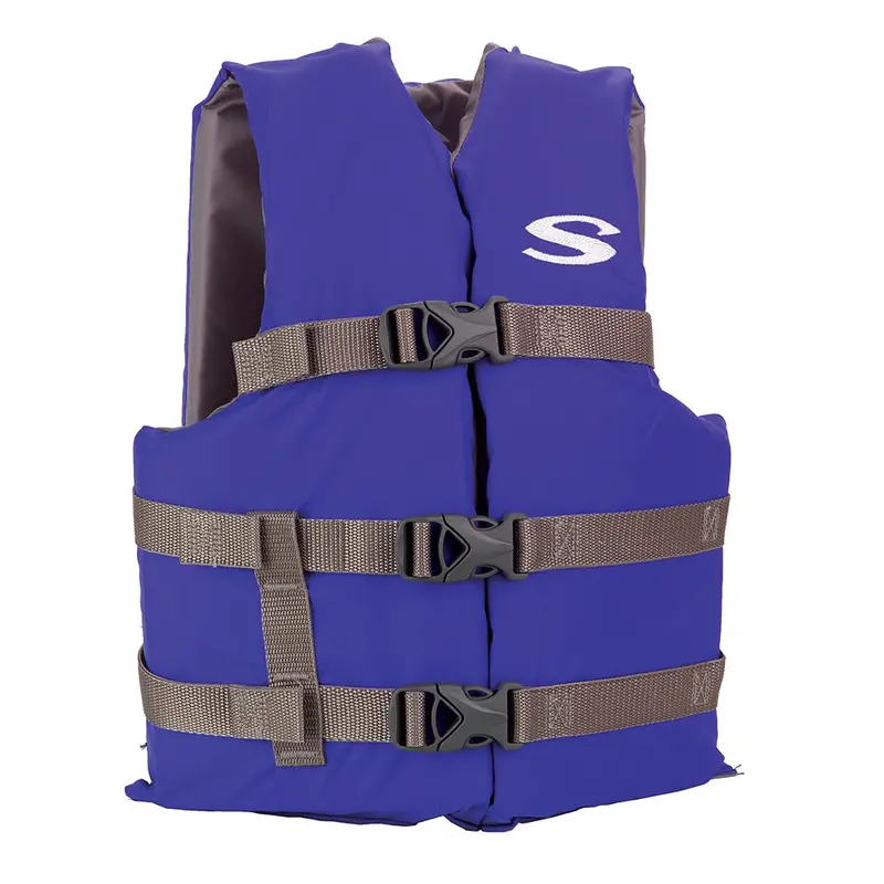 Stearns Adult Uscg Type Iii Life Vest – Blue, Standard Fit, Approved Pfd [2158937] 1
