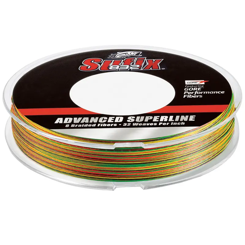 Sufix 832 Braid Fishing Line – 65 Lb, Fire Tiger Color, 300 Yards – Model 660-165Ft 1