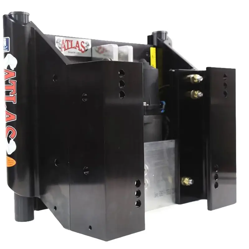 T-H Marine Atlas 10-Inch Heavy-Duty Hydraulic Jack Plate For Mercury Verado – Black Anodized 1