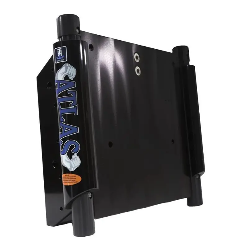 T-H Marine Atlas 6-Inch Glossy Black Anodized Hydraulic Jack Plate 1
