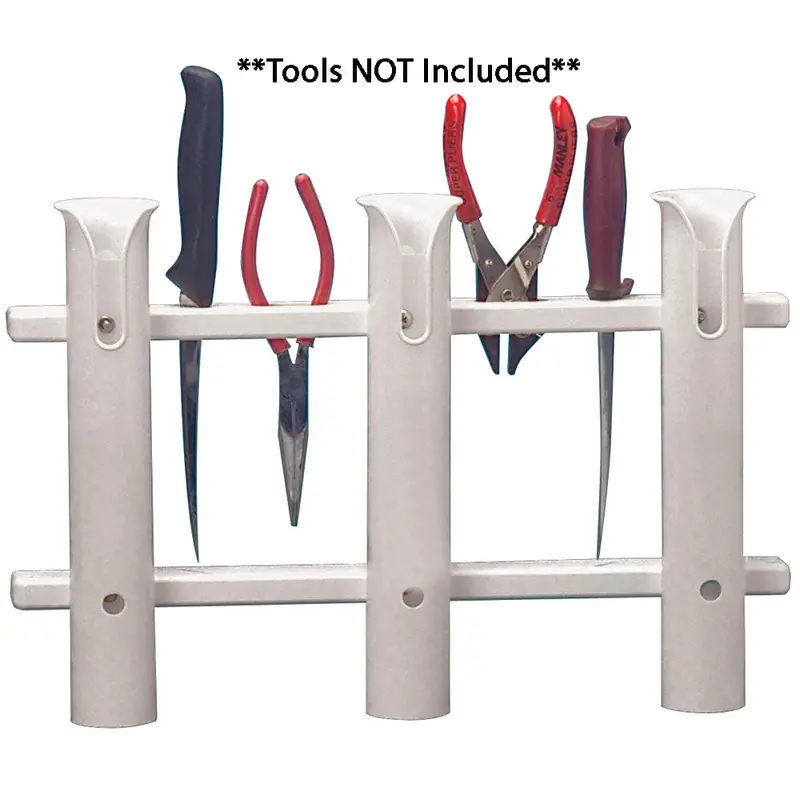 Taco 3-Rod Polymer Rod Rack – White [P03-063W] 1