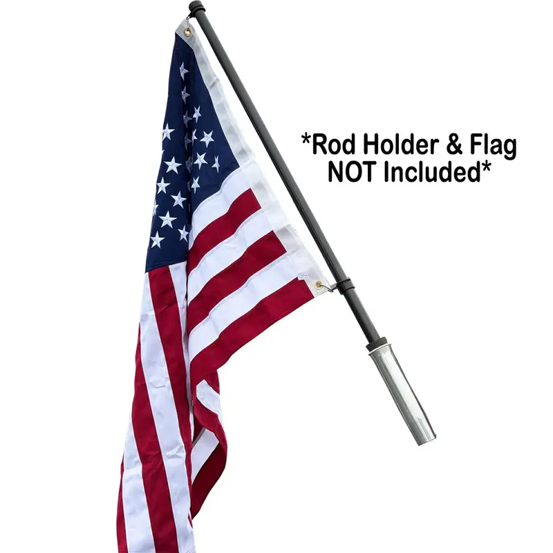 Taco 54-Inch Carbon Fiber Flagpole With Integrated J-Lock Mounting System [Fp-0125-Cf54] 1
