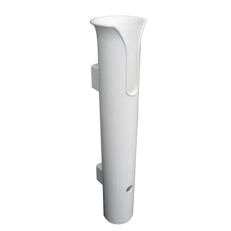 Taco Poly Stand-Off Rod Holder With Stainless Steel Mounting Hardware – White 1