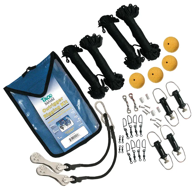 Taco Premium Dual-Rigging Kit For Two-Pole Outrigger Systems [Rk-0002Pb] 1