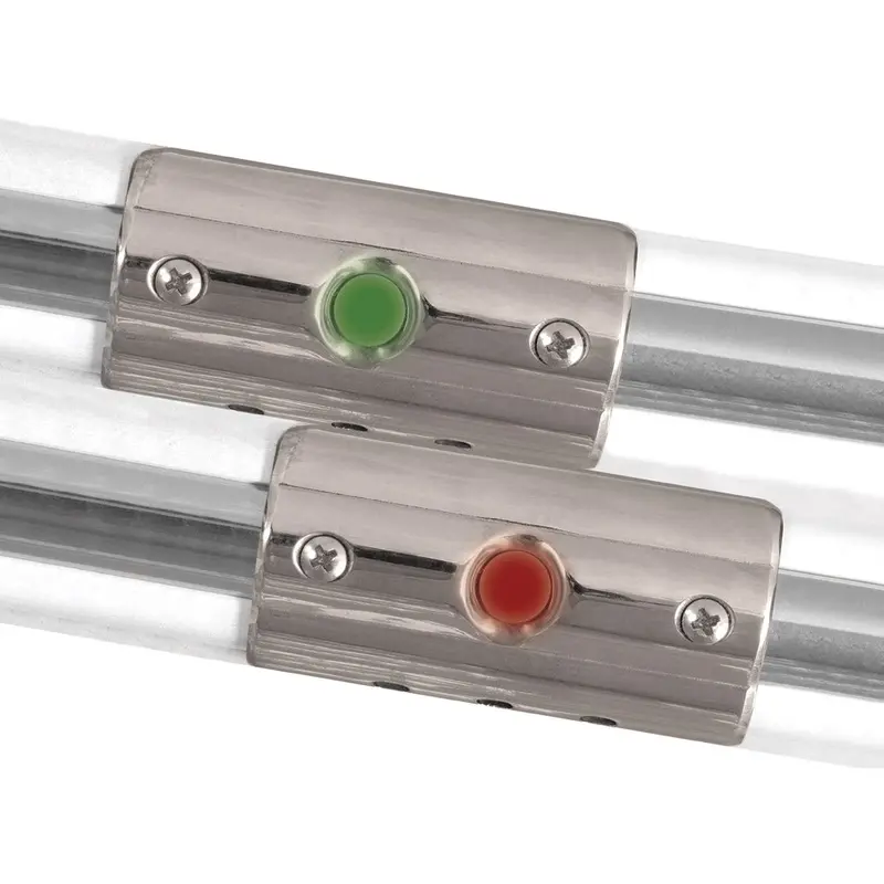 Taco Rub Rail-Mounted Navigation Light Kit – Includes Port & Starboard Units For Boats Up To 30 Feet 1