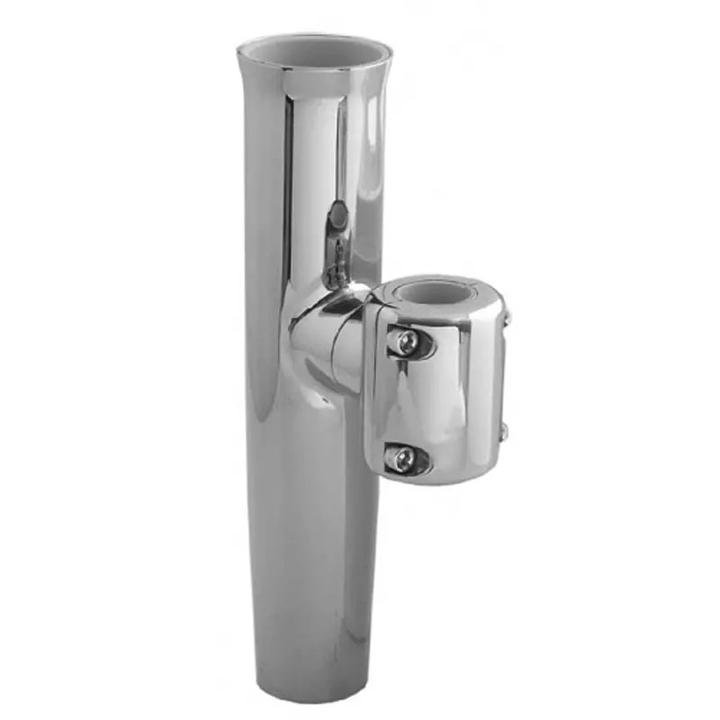 Taco Stainless Steel Clamp-On Rod Holder – Fits 7/8" And 1" Od Tubing [F16-2600Pol-1] 1