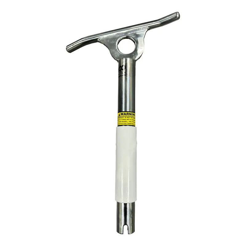 Taco Stainless Steel Portable Cleat – Compact 15-Inch Multi-Use Marine Anchor Point 1