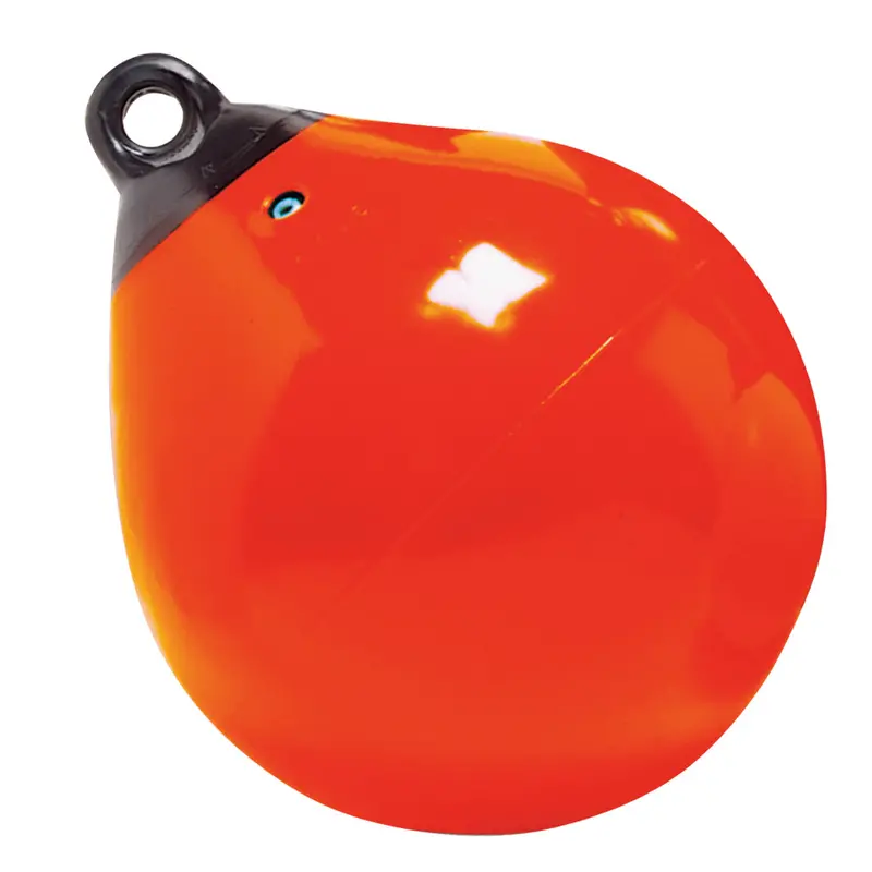 Taylor Made 15-Inch Tuff End Inflatable Vinyl Buoy – Orange (Model 61146) 1