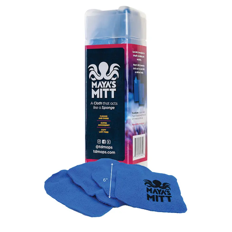Td Maya’S Mitt Small Detailing Sponge Cloths – 6" X 6", 4-Pack 1
