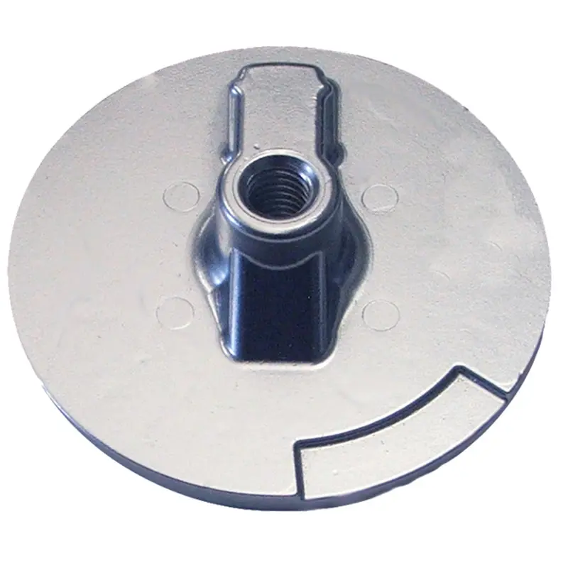 Tecnoseal 00820 Zinc Trim Plate Anode For Mercury Alpha Outdrives 1