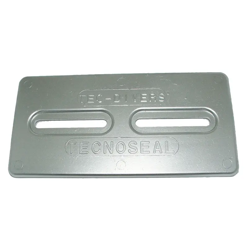Tecnoseal Aluminum Hull Anode – 12" X 6" X 0.5" 1