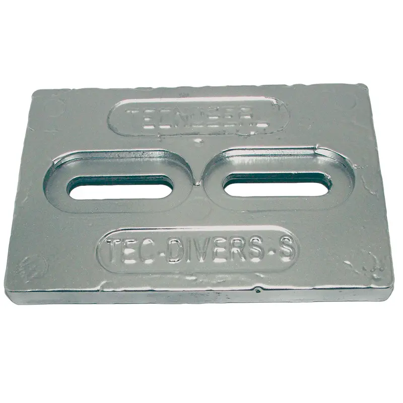 Tecnoseal Mini Aluminum Plate Anode – 6" X 4" X 0.5" 1