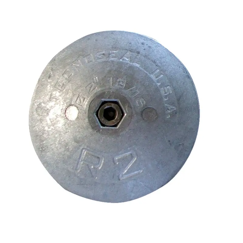 Tecnoseal R2 Zinc Rudder Anode – 2-13/16-Inch Diameter 1