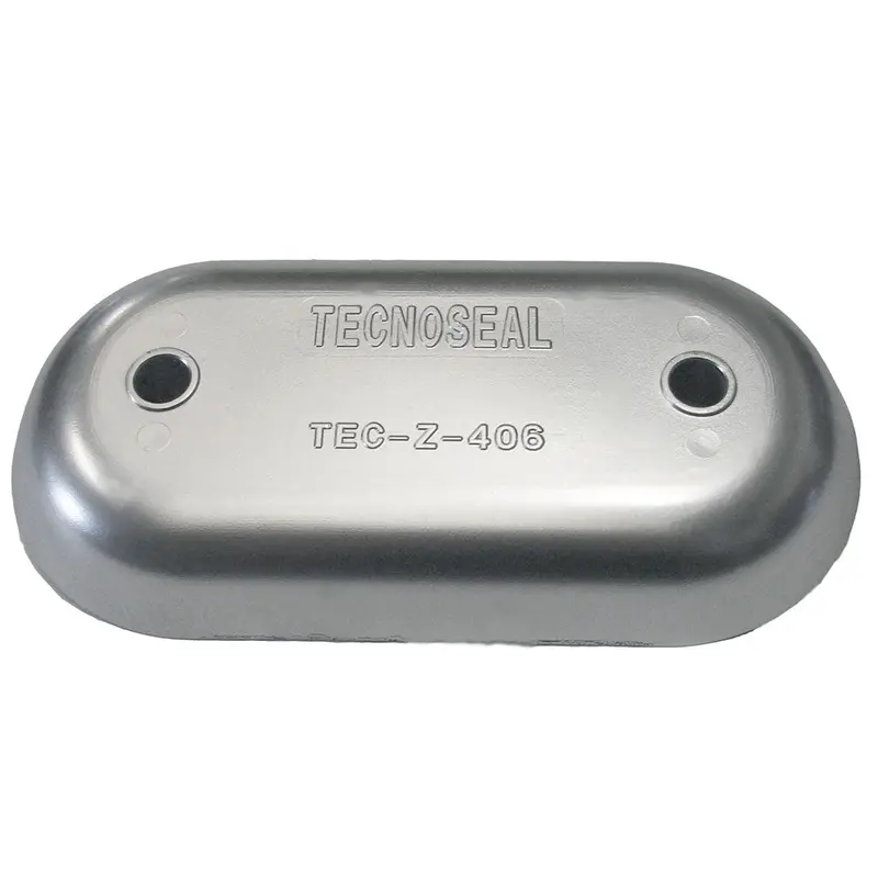 Tecnoseal Tec-Z-406 Zinc Hull Plate Anode 1
