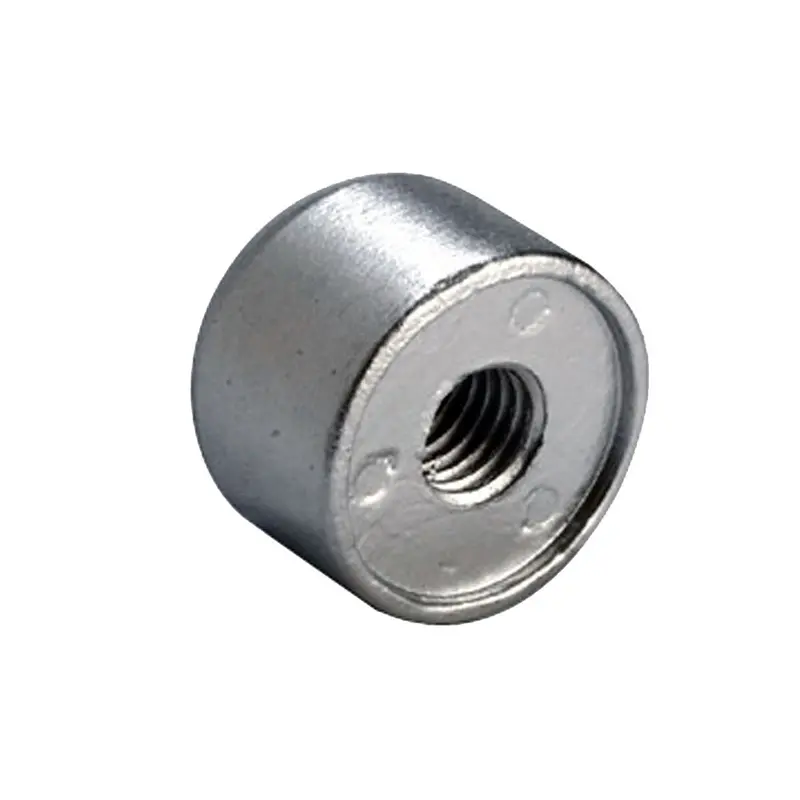 Tecnoseal Zinc Gimbal Housing Nut Anode (Part 00807) 1
