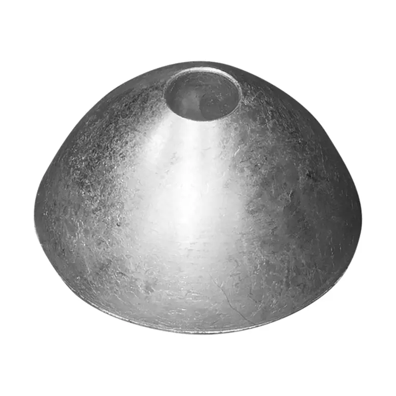 Tecnoseal Zinc Propeller Nut Anode – Compatible With Flex-O-Fold 2-, 3-, And 4-Blade Propellers Up To 23 Inches 1