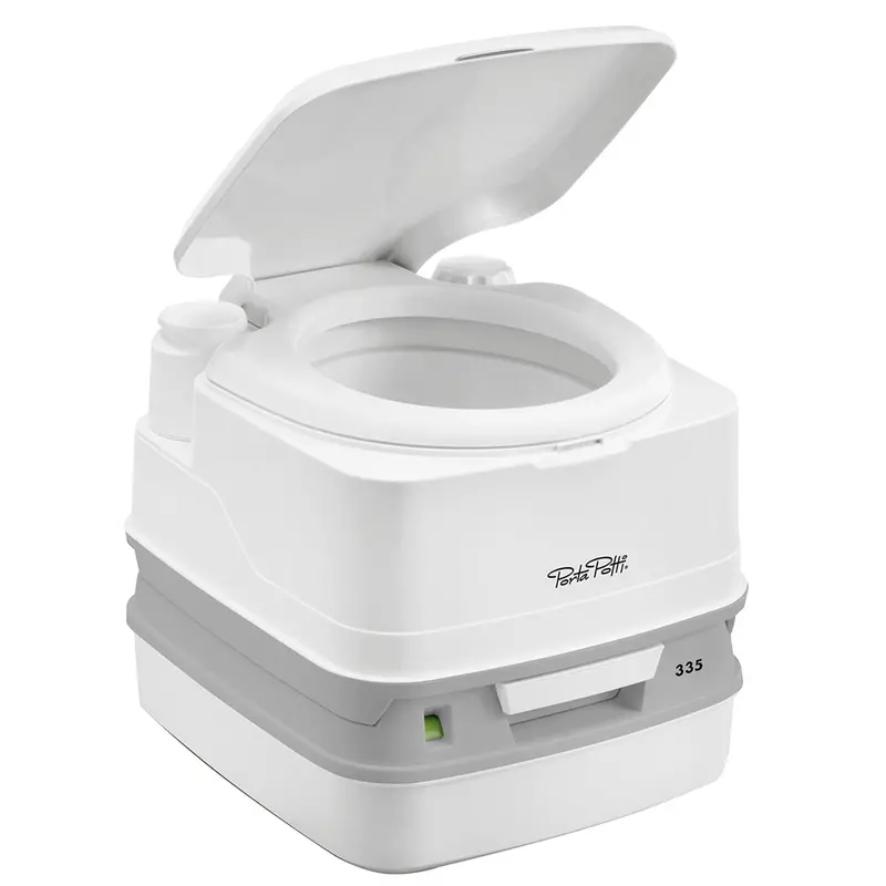 Thetford Porta Potti 335 Portable Marine Toilet With Optional Hold-Down Kit – Model 92828 1